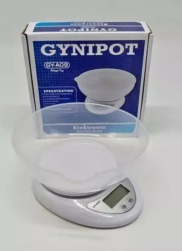 Gramera Digital Con Taza 5kg Gynipot Gy-a09