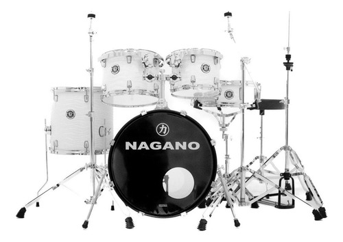Bateria Nagano Garage Rock 22 Modern White