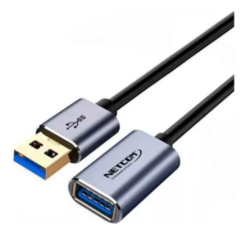 Cable Extension Usb 3.0 De Macho A Hembra De 7 Metros Netcom