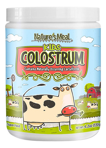 Nature's Meal Kids Colostrum Powder Natural Super Food Con L