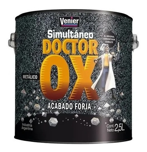 Doctor Ox Acabado Forjado X 2.5 L Venier Pintu Don Luis Mdp