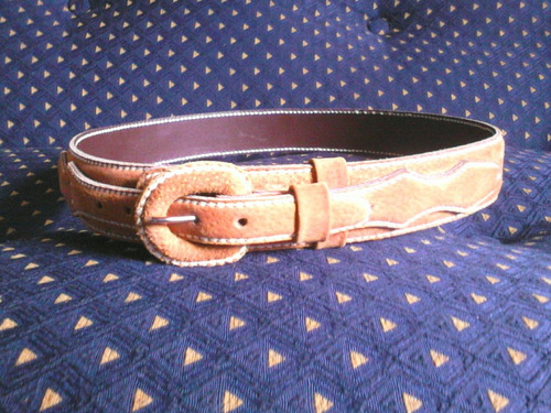 Cinturon De Huaso Descarne Talla 48