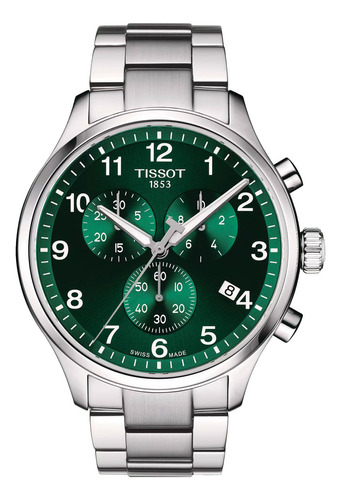 Reloj Tissot Chrono Xl Acero Verde