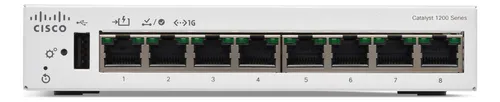 Switch Inteligente Cisco Catalyst 1200-8t-d 8 Puertos Ge