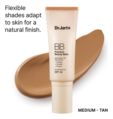 Hidratante Colorido Dr.jart+ Premium Bb Spf 40 40ml Medium-t