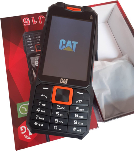 Celular 4g Tipo Cat Teclas Grandes Adulto Mayor Fm Linterna