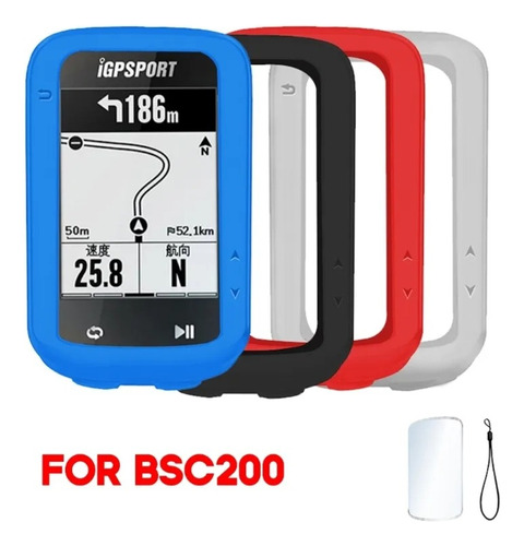 Funda Protectora + Protector Pantalla Para Igpsport Bsc300+ 