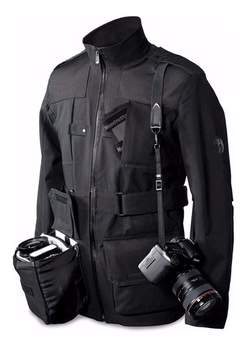 Chaleco Campera Fotografo Manfrotto Lino Pro Field Jacket Ma