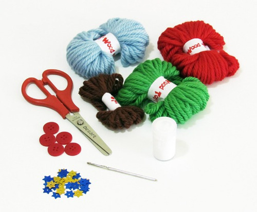 Bordado Árvore Kit Colagem - Brinquedo Educativo