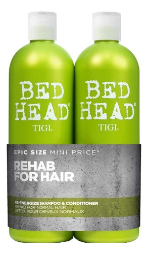 Tigi Bed Head Re-energize Shampoo And Conditioner Duo, 25.36