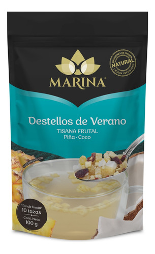 Tisana Gourmet Frutal Marina Destellos De Verano 100g