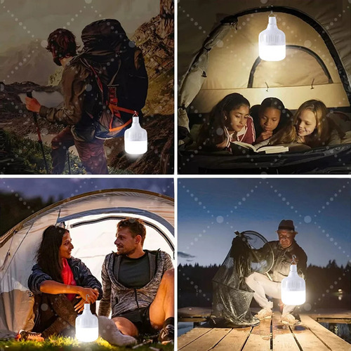 10 Pzs 80w Lámpara Portatil Recargable Emergencia Usb Lámpara Foco Led De Iluminación Led Luces De Emergencia