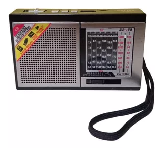 Radio Fm Portátil Recargable Multifunción 5 En 1 Gt-2567