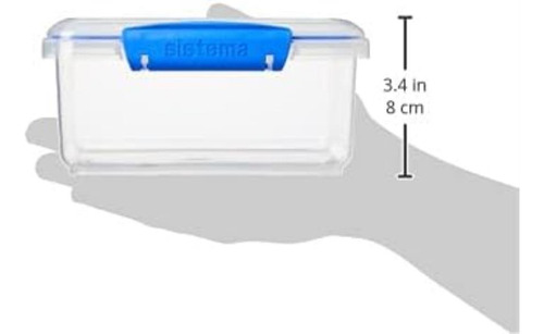 Sistema Klip It Contenedor Rectangular Para Almacenamiento D