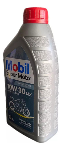 Caixa 12 Oleo Motor Moto 10w30 Mx Super Mobil Semi Sintético