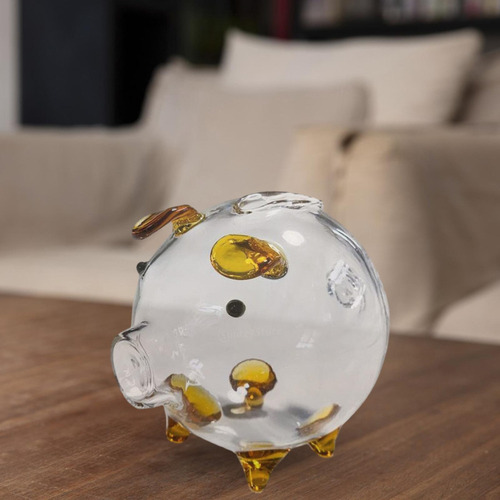 Lz Hucha, Caja De Dinero, Figura De Cerdo, Bonito Regalo De