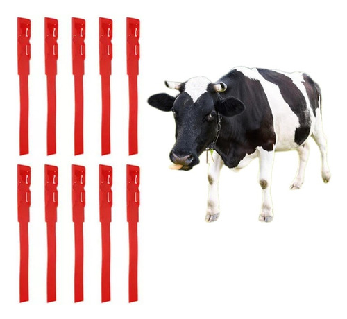 Identificación De Vacas En 4 Colores Con Etiquetas De Patas
