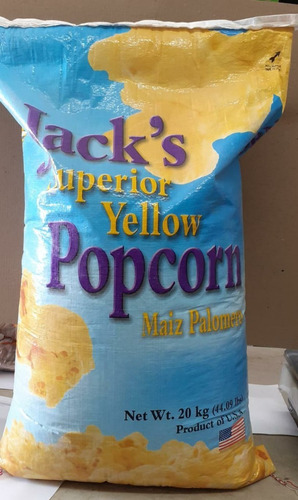 20 Kilos De Maiz Palomero Jack´s Superior Popcorn