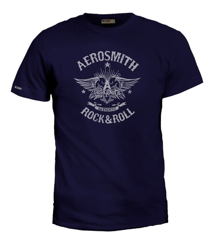 Camiseta Rock & Roll Authentic Aerosmith Banda Rock Bto