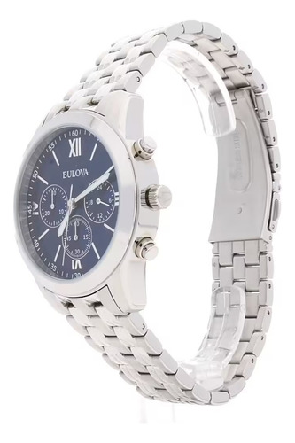 Reloj Bulova Hombre 96a174 Clásico Acero Cronógrafo
