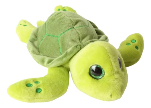 Tortuga De Peluche Marina Con Ojos Brillantes Divinos  !!