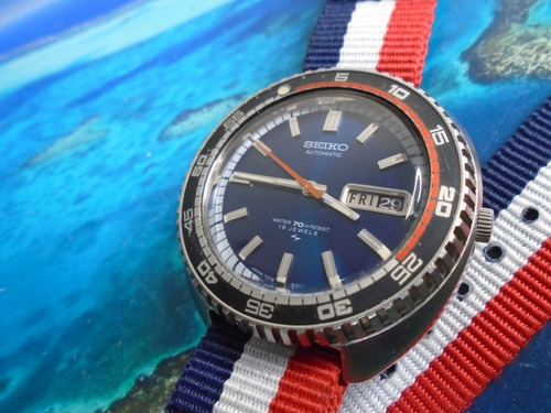 Seiko Diver Antigo Ref 7006 8030 Cal 7006a 1973 Raridade