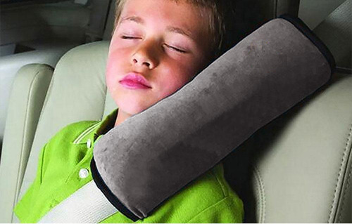 Cojin Almohada Para Cinturon Seguridad Auto Dormir Ajustable