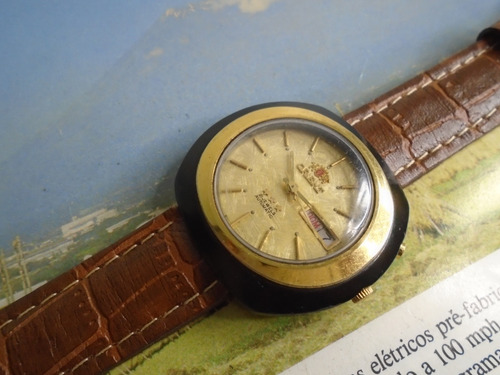 Orient Antigo Automático Raro Big 43,00 Mm Coleção