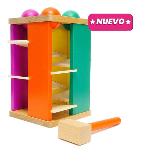 Torre De Encaje Didáctica Adetec