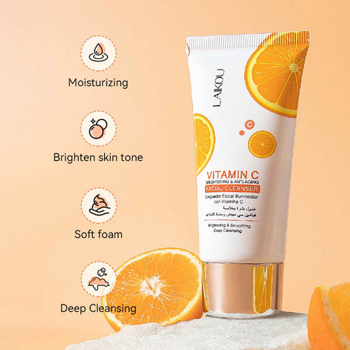 Limpiador Facial C Face Wash Limpia Suavemente La Piel Visib