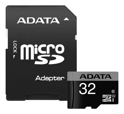 Memoria Microsd Adata Premier C10 32gb Con Adaptador Nnet Nx