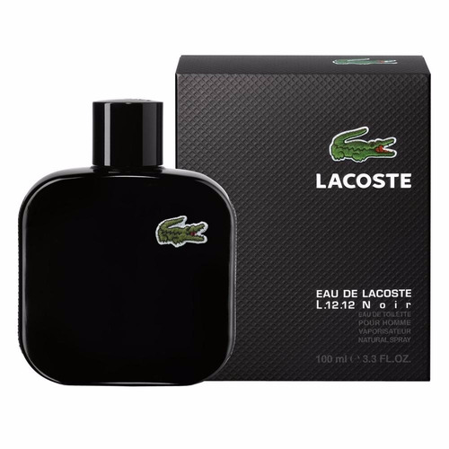 Perfume Original Hombre Lacoste L.12.12 Noir 100ml