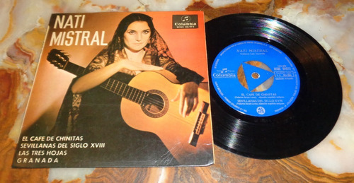 Nati Mistral - El Café De Chinitas - Vinilo Single 7 España