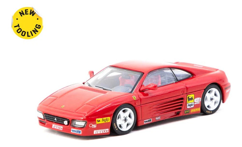 Tarmac Ixo Models Hobby64 Ferrari 348 Challenge Presentation