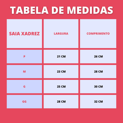 Saia Xadrez Infantil Festa Junina Menina Mini Diva Tendência