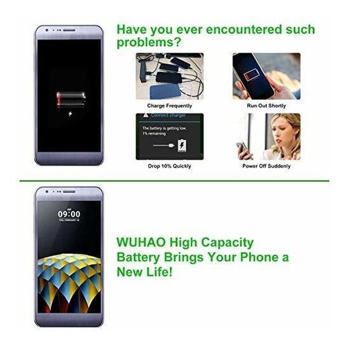Imagen 3 de 6 de Batería De Repuesto Para LG X Cam K580 K580f K580i, Para Bat