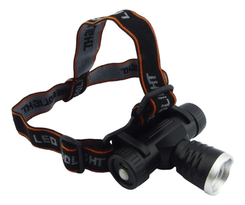 Linterna Minero Recargable Con Zoom Y 1 Led (modelo Sq 808)