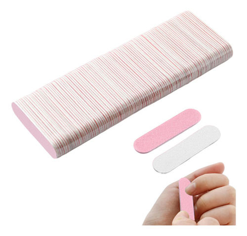 Archivos De Uñas De 100 Piezas Para Uñas Naturales, Lima