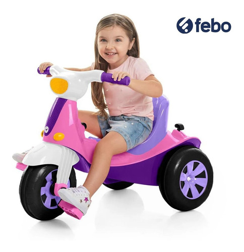 Buggy 3en1 Con Guia Protector Y Bocina Eléctrico Febo