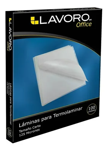 comprar Micas Para Termolaminado (tamaño Carta) 125mic