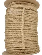 Comprar Hilo Cordon De Yute 5mm. 100 Mts. Macrame Artesania Rascador