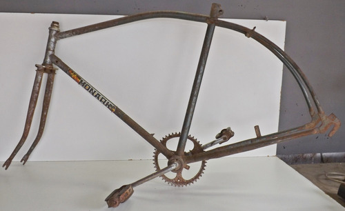 Antigo Quadro Bicicleta Monark - Ainda Pintura Original