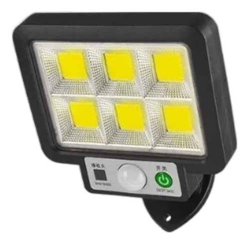 Pack X3 Foco Led Exterior Panel Solar Control Lampara