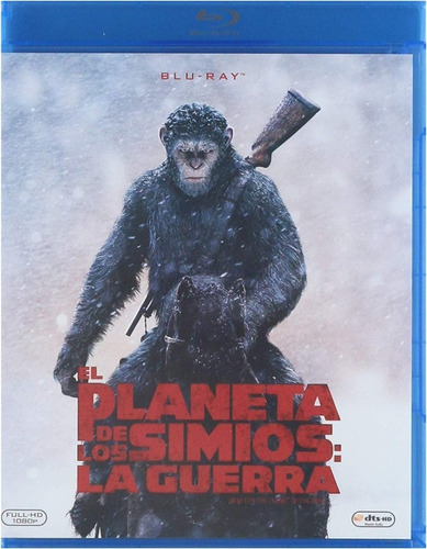 El Planeta De Los Simios: Guerra Blu Ray