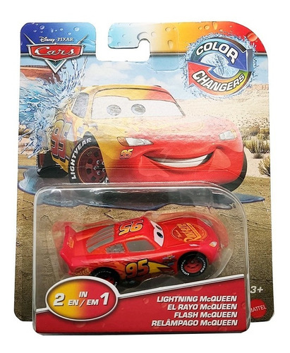 Cars Rayo Mc Queen Cambia Color Disney Color Changers