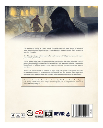 Aventuras En La Tierra Media - Aventuras En Erebor, De Es, Vários. Editorial Devir, Tapa Blanda, Edición 1 En Español