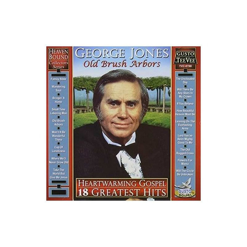 Jones George Heartwarming Gospel: 18 Greatest Hits Usa Cd