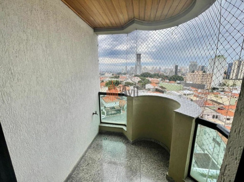 Imagem 3 de 15 de Apartamento Com 4 Dormitórios Para Alugar, 138 M² Por R$ 7.500,00/mês - Tatuapé - São Paulo/sp - Av5842