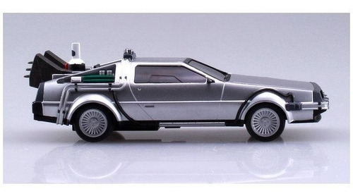 Back To The Future -pull-back Delorean 1/43 Parte 2 Aoshima (Usado)