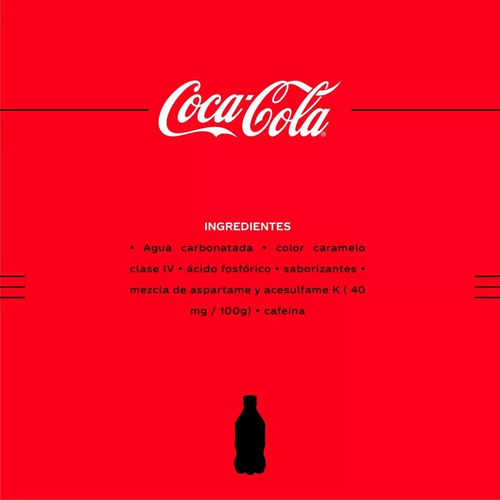 Refresco Coca Cola 6 Botellas Pet De 355 Ml C/u